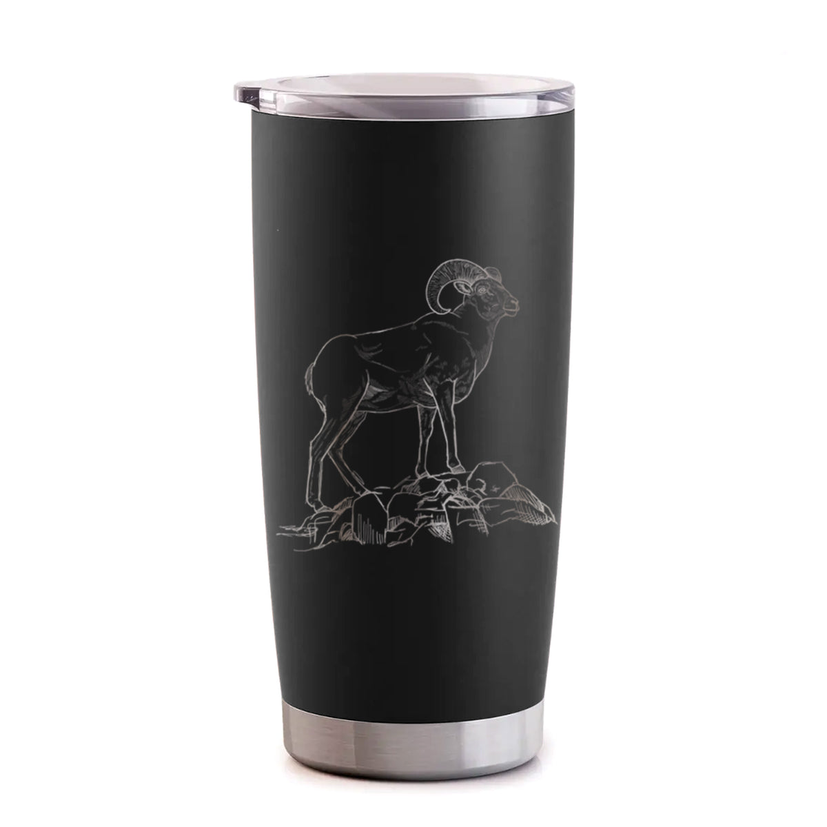 Bighorn Sheep Ram - Ovis canadensis - 20oz Polar Insulated Tumbler