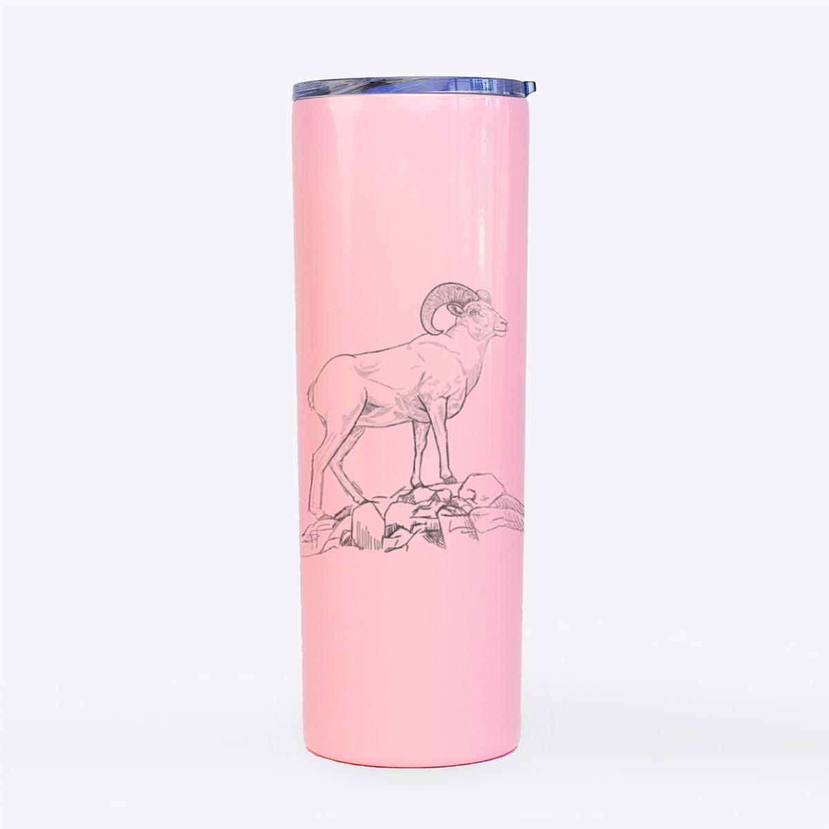 Bighorn Sheep Ram - Ovis canadensis - 20oz Skinny Tumbler