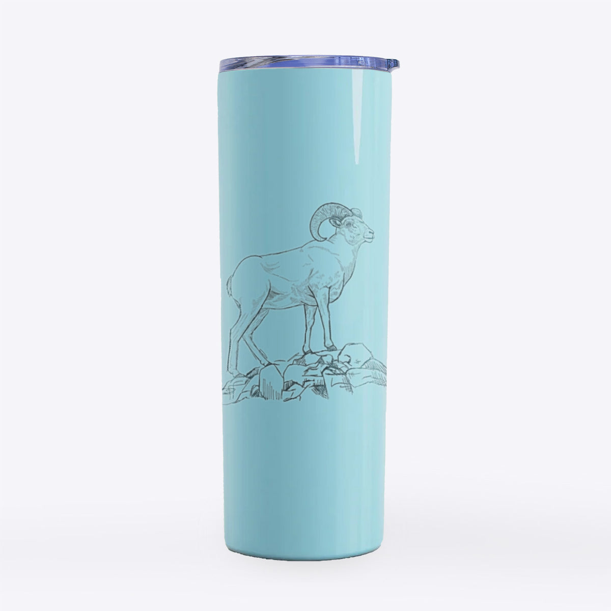 Bighorn Sheep Ram - Ovis canadensis - 20oz Skinny Tumbler