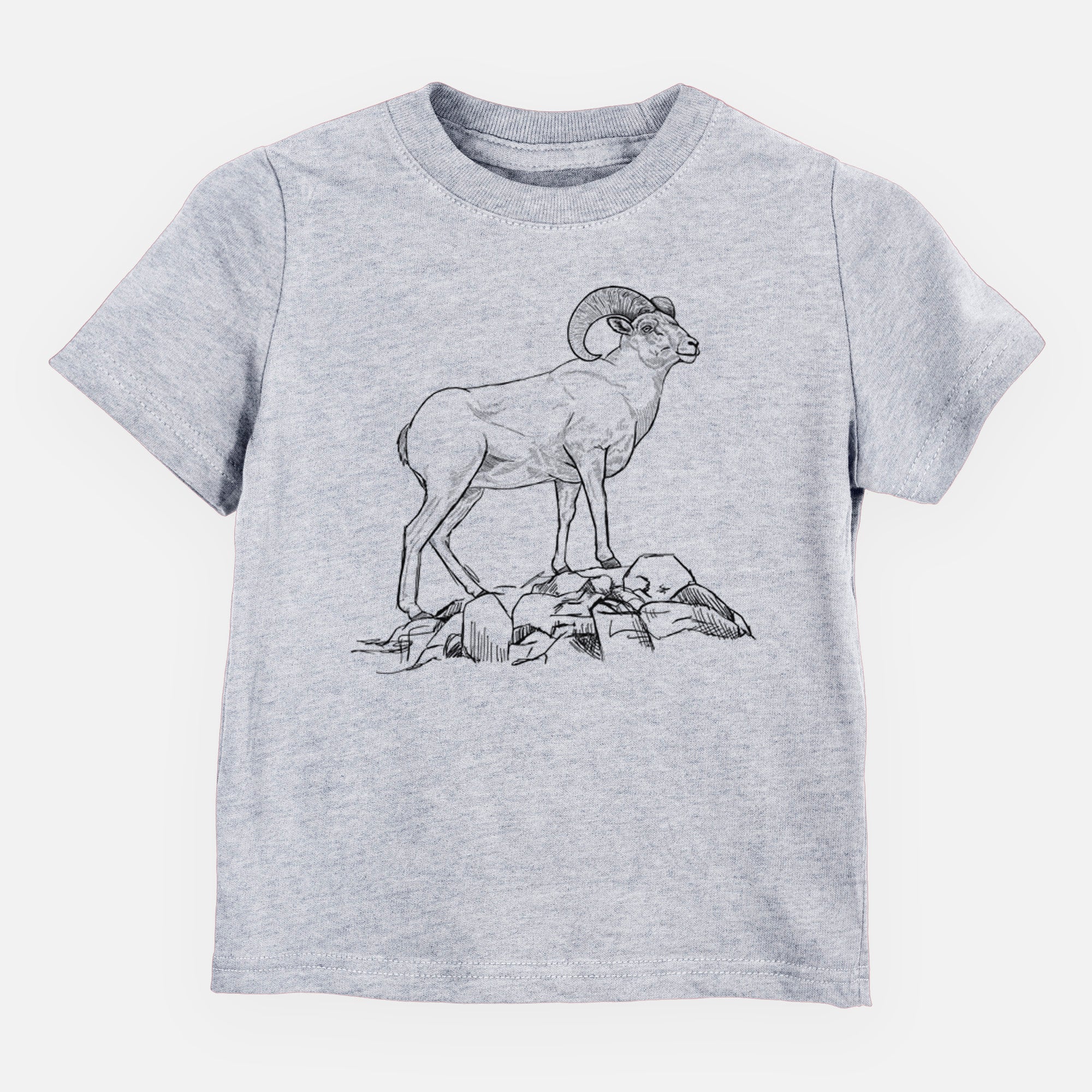 Bighorn Sheep Ram - Ovis canadensis - Toddler/Youth Shirt
