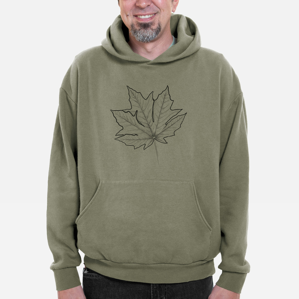 Bigleaf Maple - Acer macrophyllum  - Bodega Midweight Hoodie