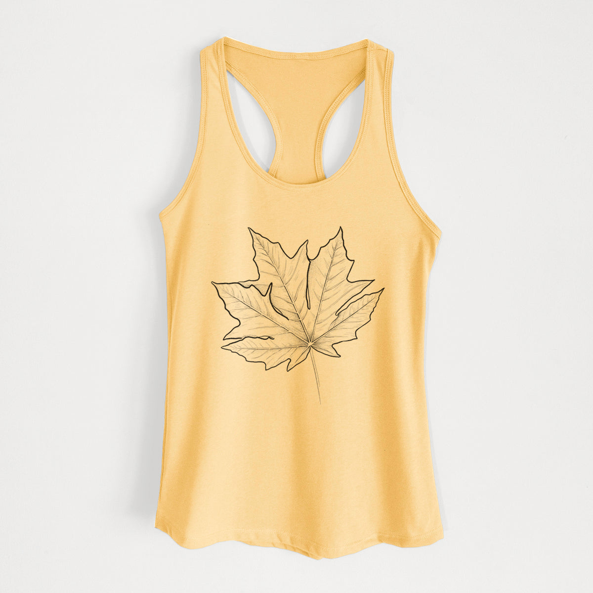 Bigleaf Maple - Acer macrophyllum - Women&#39;s Racerback Tanktop