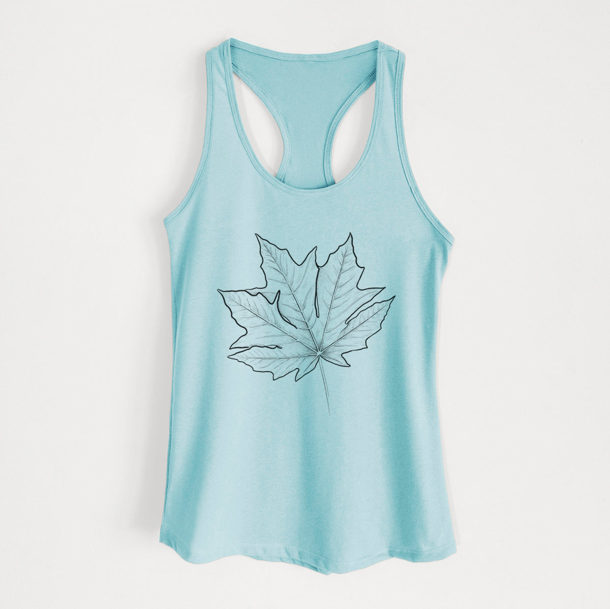 Bigleaf Maple - Acer macrophyllum - Women&#39;s Racerback Tanktop