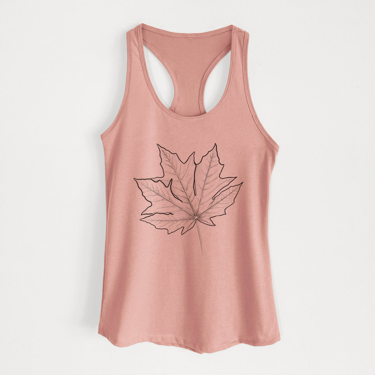 Bigleaf Maple - Acer macrophyllum - Women&#39;s Racerback Tanktop