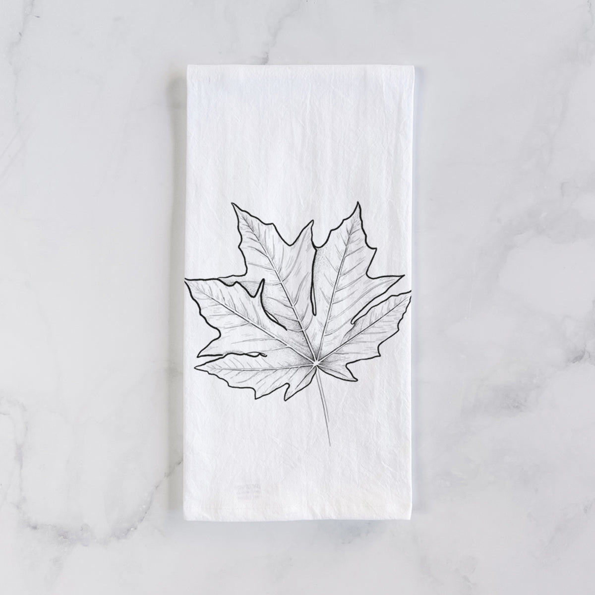 Bigleaf Maple - Acer macrophyllum Tea Towel