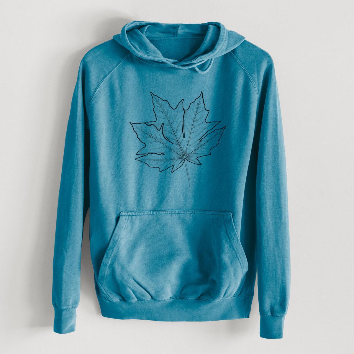 Bigleaf Maple - Acer macrophyllum  - Mid-Weight Unisex Vintage 100% Cotton Hoodie