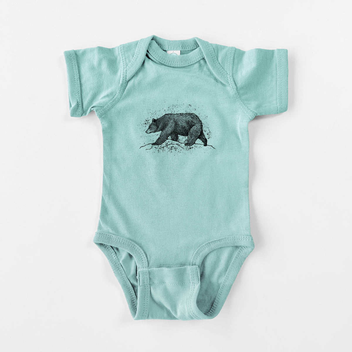 Black Bear - Baby Fine Jersey Bodysuit