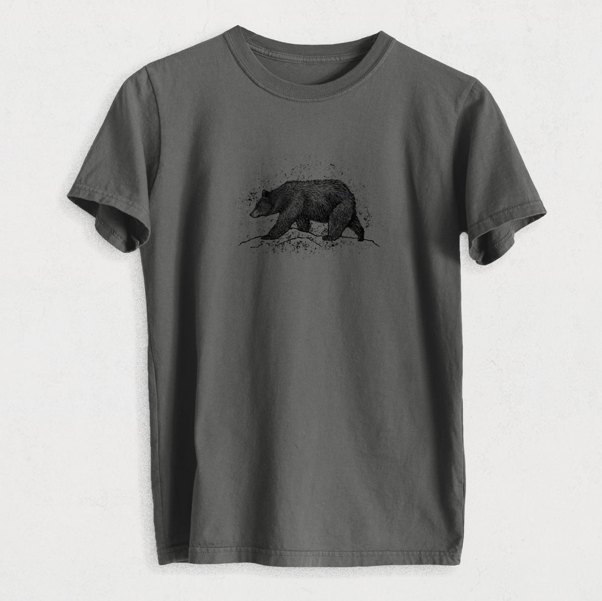 Black Bear - Heavyweight Men&#39;s 100% Organic Cotton Tee