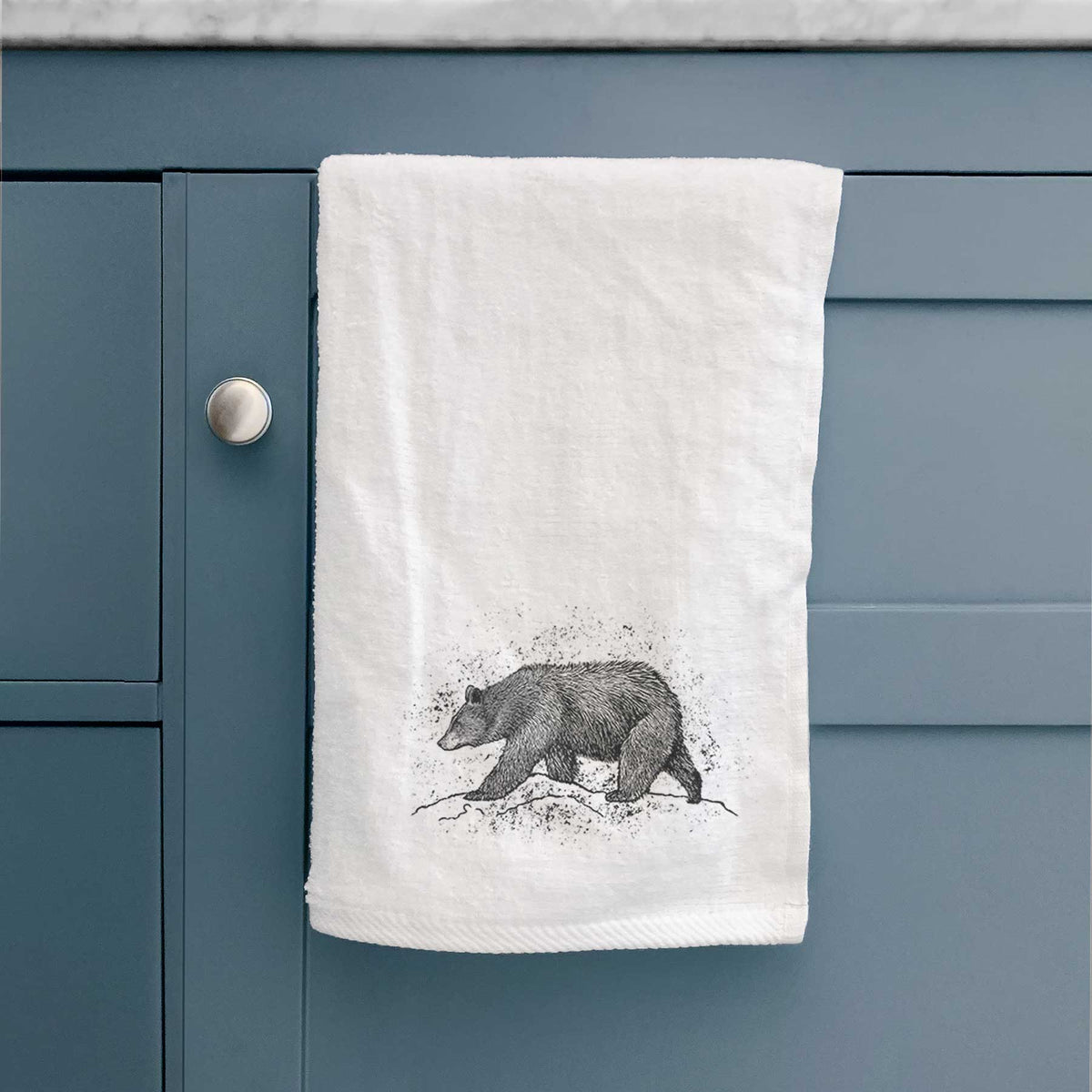 Black Bear Premium Decorative Hand Towel