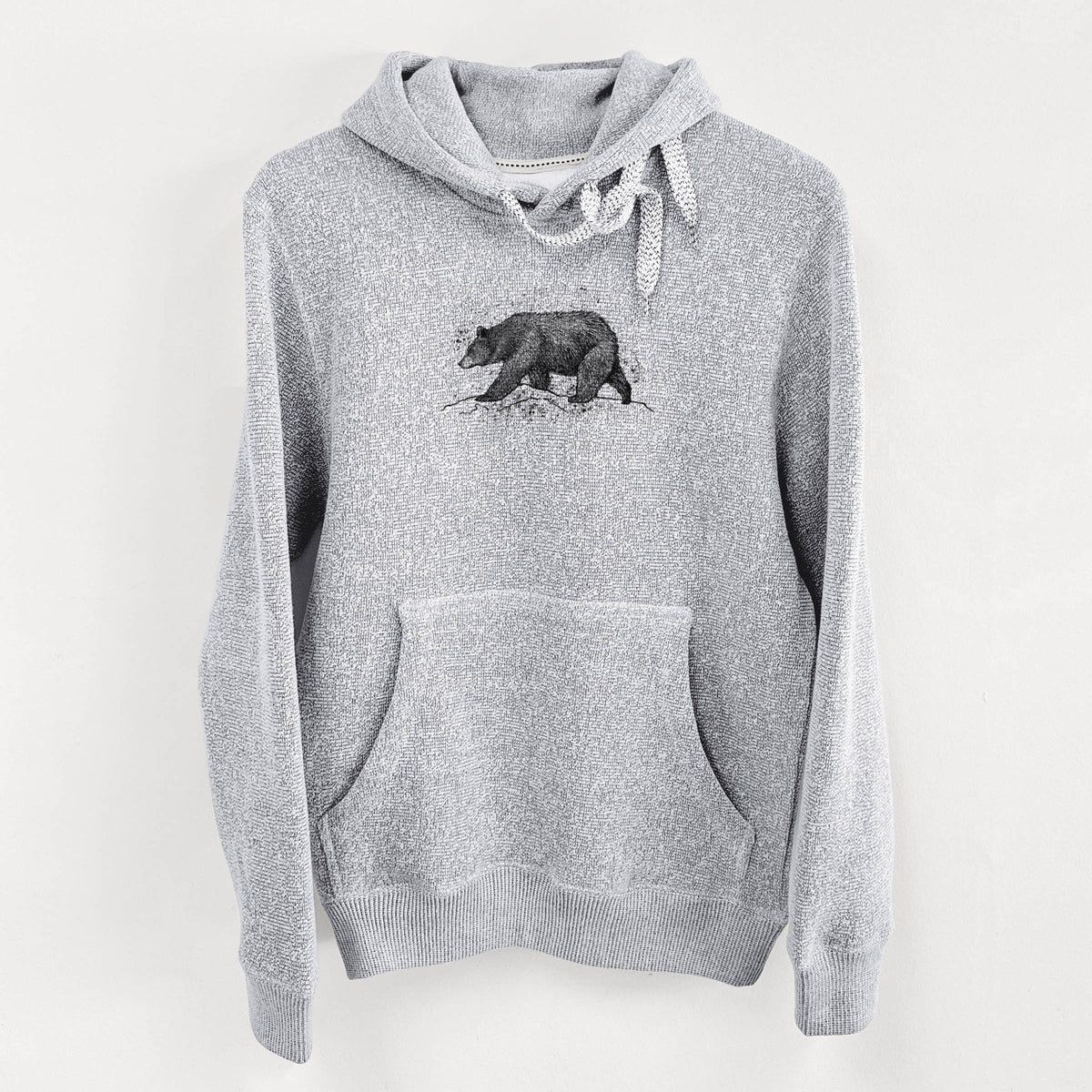 Black Bear - Knit Hoodie