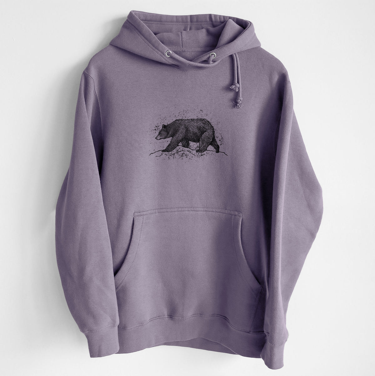 Black Bear - Heavyweight Fleece Hoodie