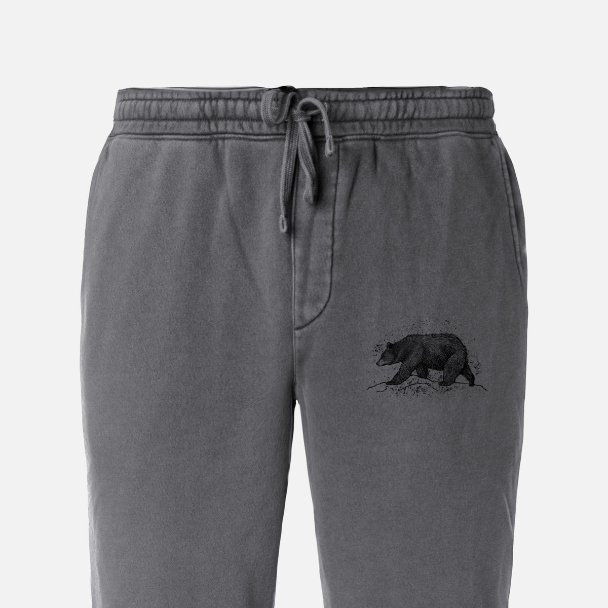 Black Bear - Unisex Pigment Dyed Sweatpants