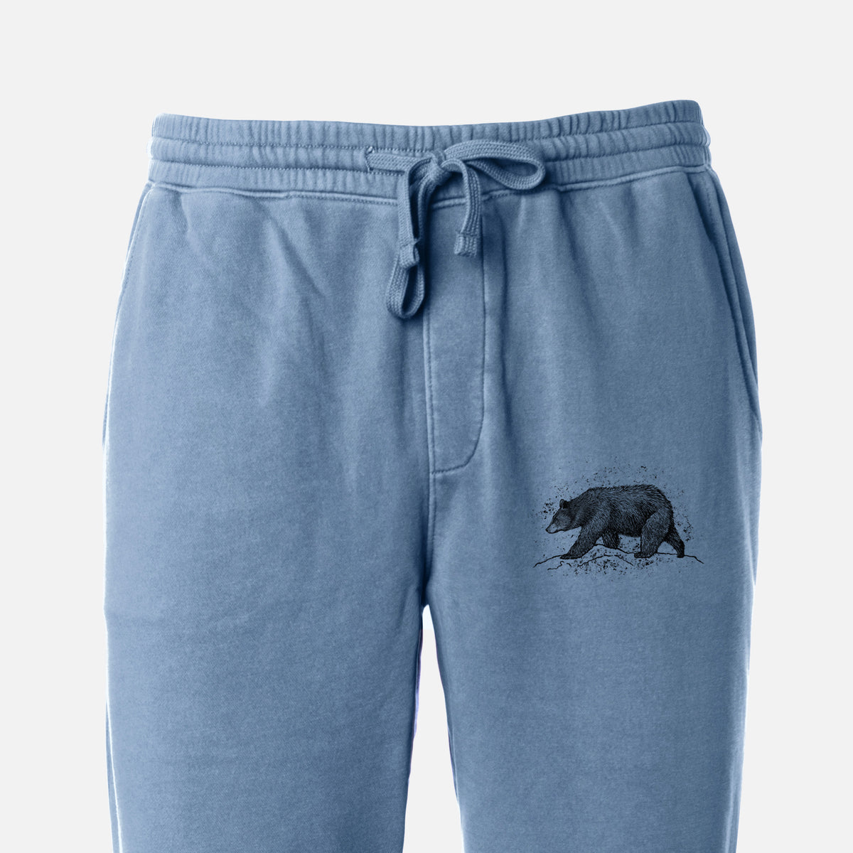 Black Bear - Unisex Pigment Dyed Sweatpants