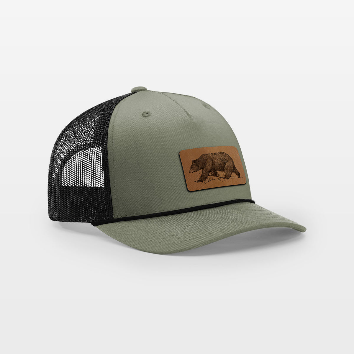 Black Bear - Rope Trucker Hat