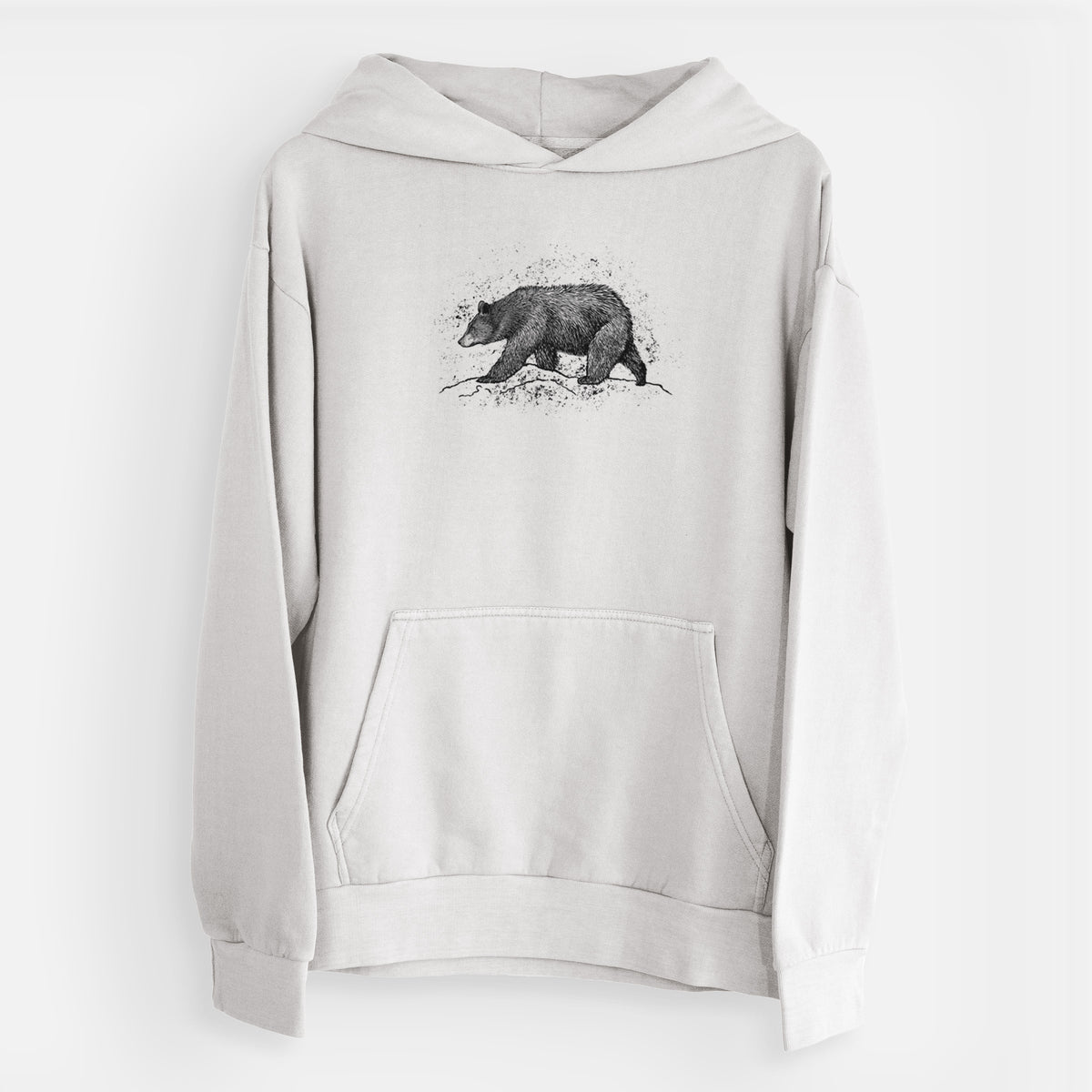 Black Bear  - Urban Heavyweight Hoodie