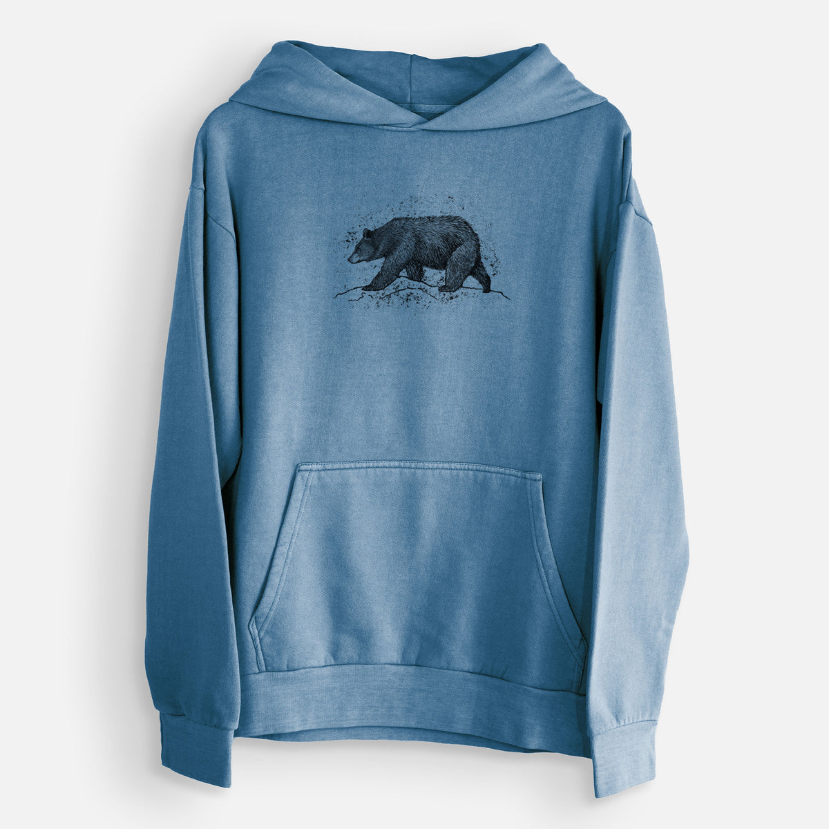 Black Bear  - Urban Heavyweight Hoodie