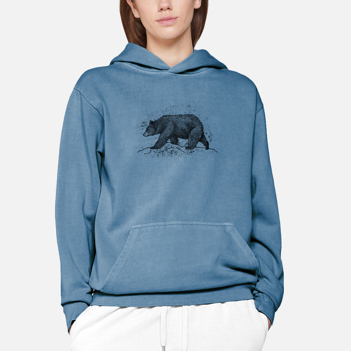 Black Bear  - Urban Heavyweight Hoodie