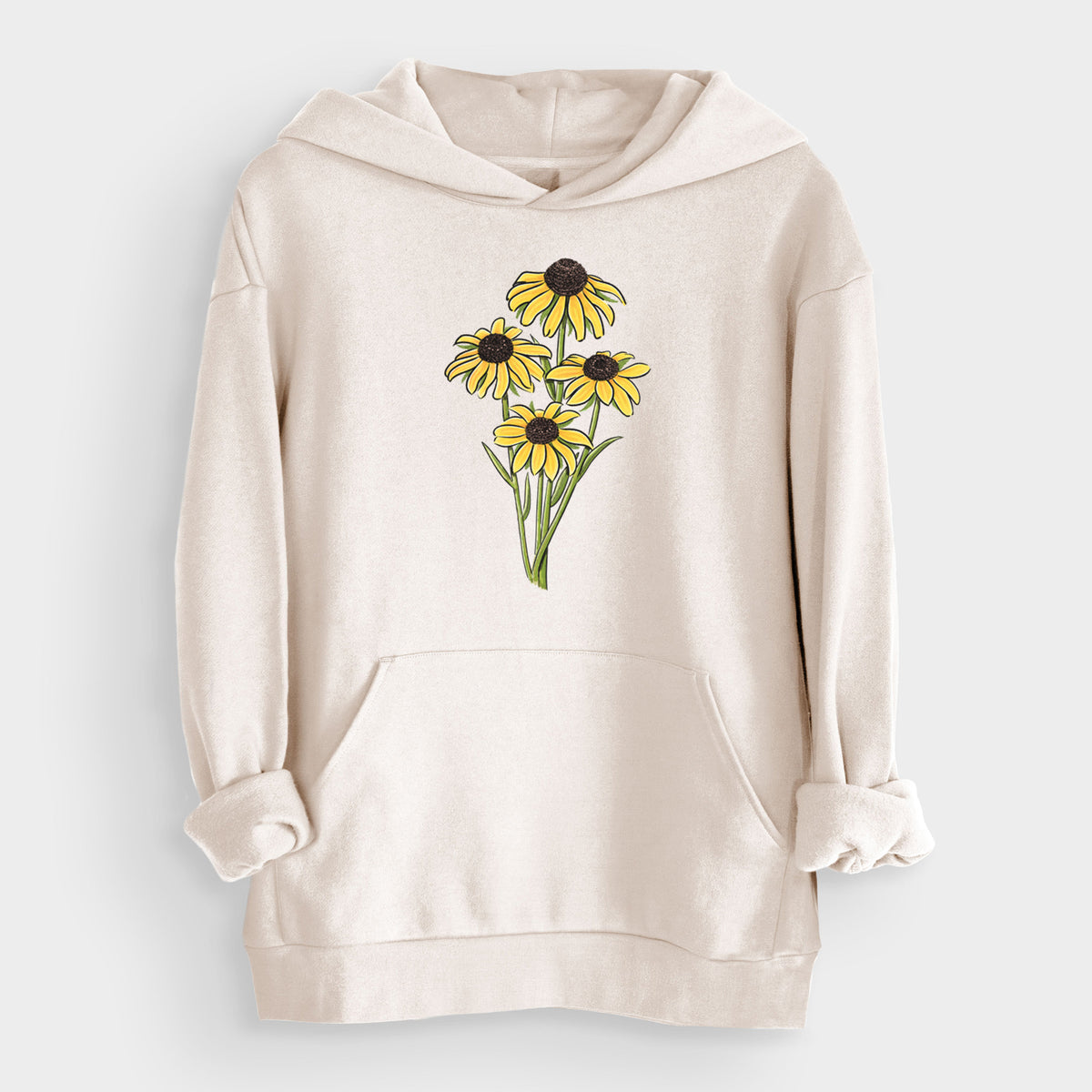 Black-eyed Susans - Rudbeckia hirta  - Bodega Midweight Hoodie