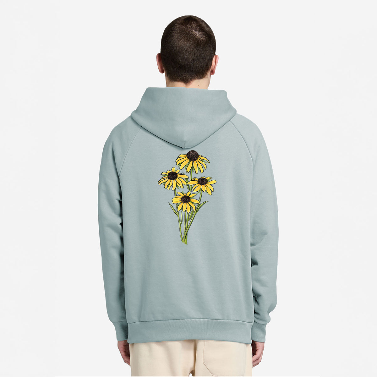 Black-eyed Susans - Rudbeckia hirta - UltraLuxe Heavyweight French Terry Hoodie