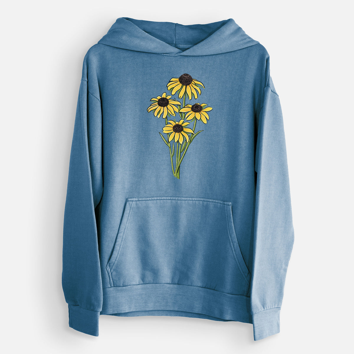 Black-eyed Susans - Rudbeckia hirta  - Urban Heavyweight Hoodie