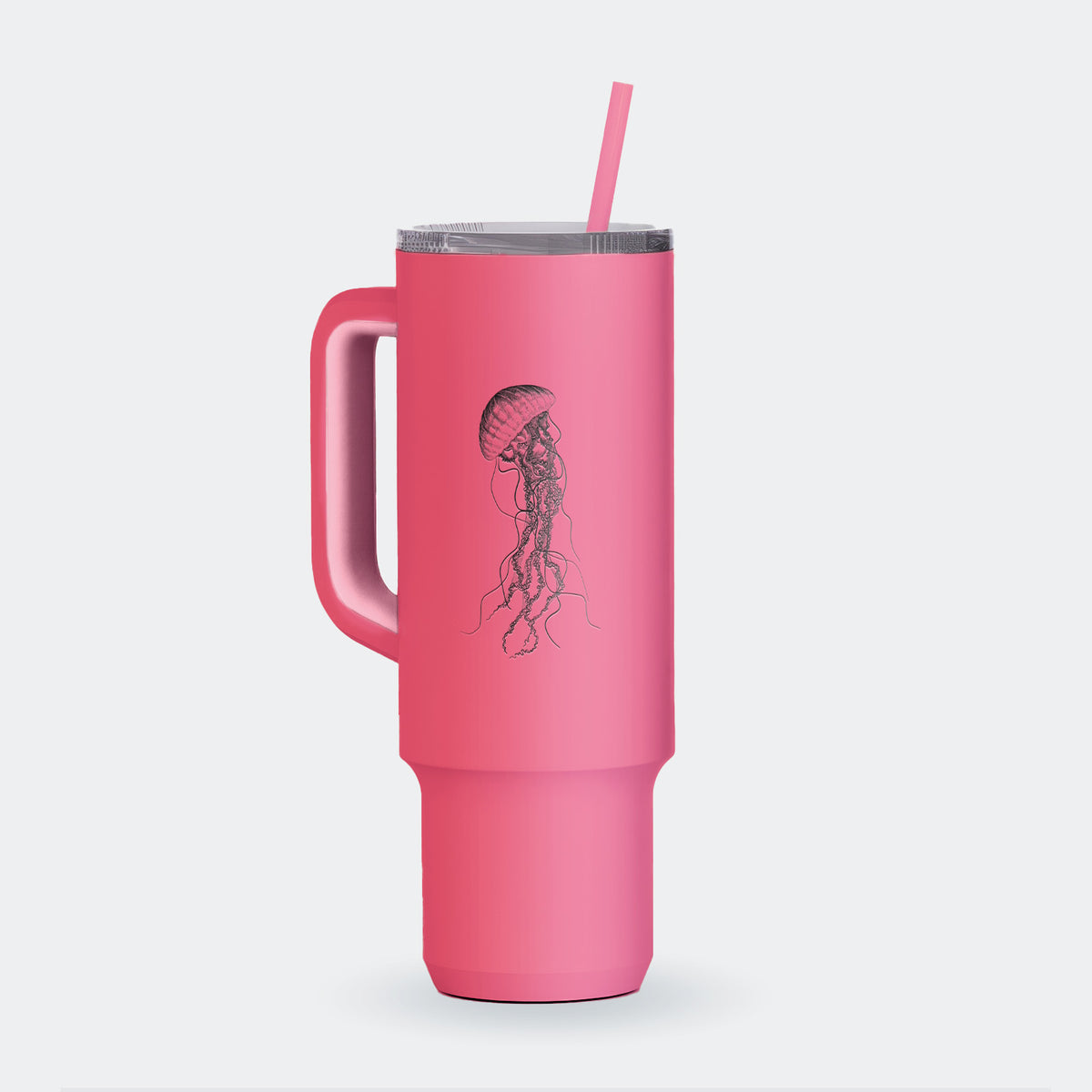 Black Sea Nettle Jellyfish - Chrysaora achlyos - 40oz Skinny Recharge Tumbler