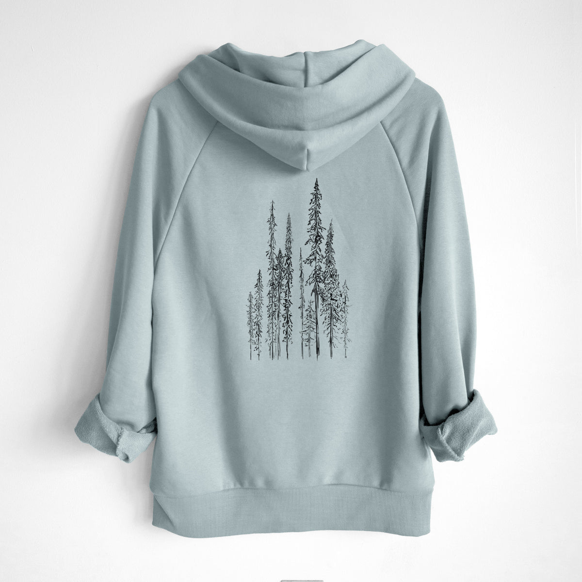Black Spruce (Picea mariana) - UltraLuxe Heavyweight French Terry Hoodie