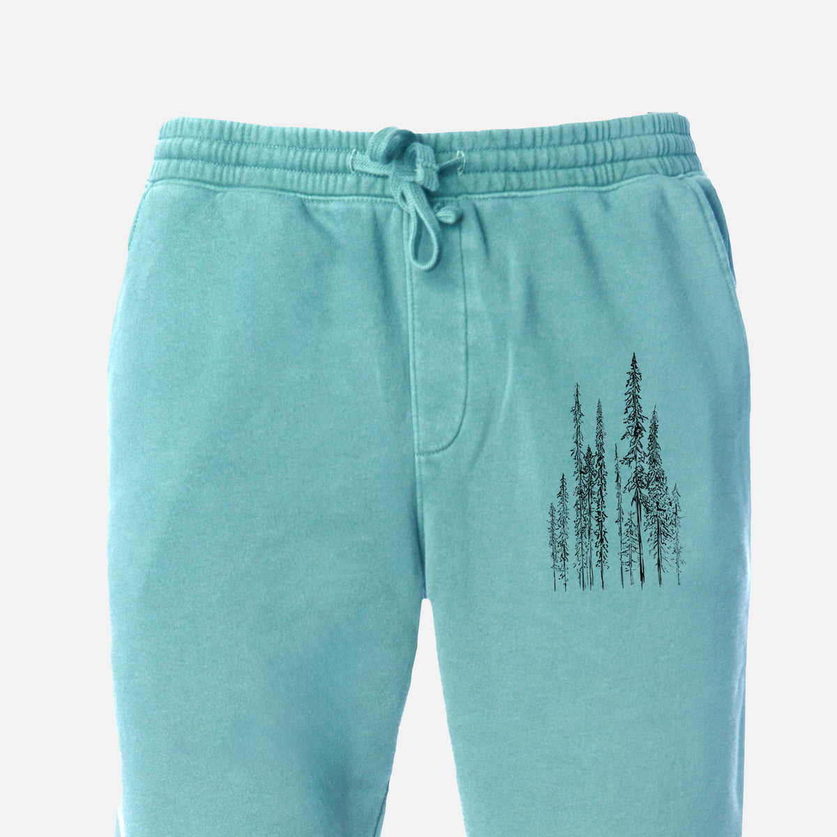 Black Spruce (Picea mariana) - Unisex Pigment Dyed Sweatpants