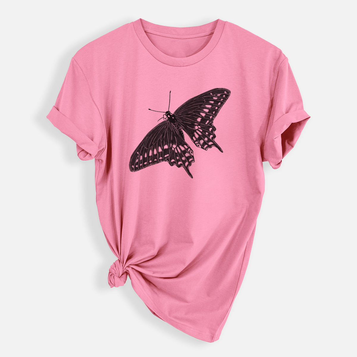 Black Swallowtail Butterfly - Papilio polyxenes - Mens Everyday Staple Tee