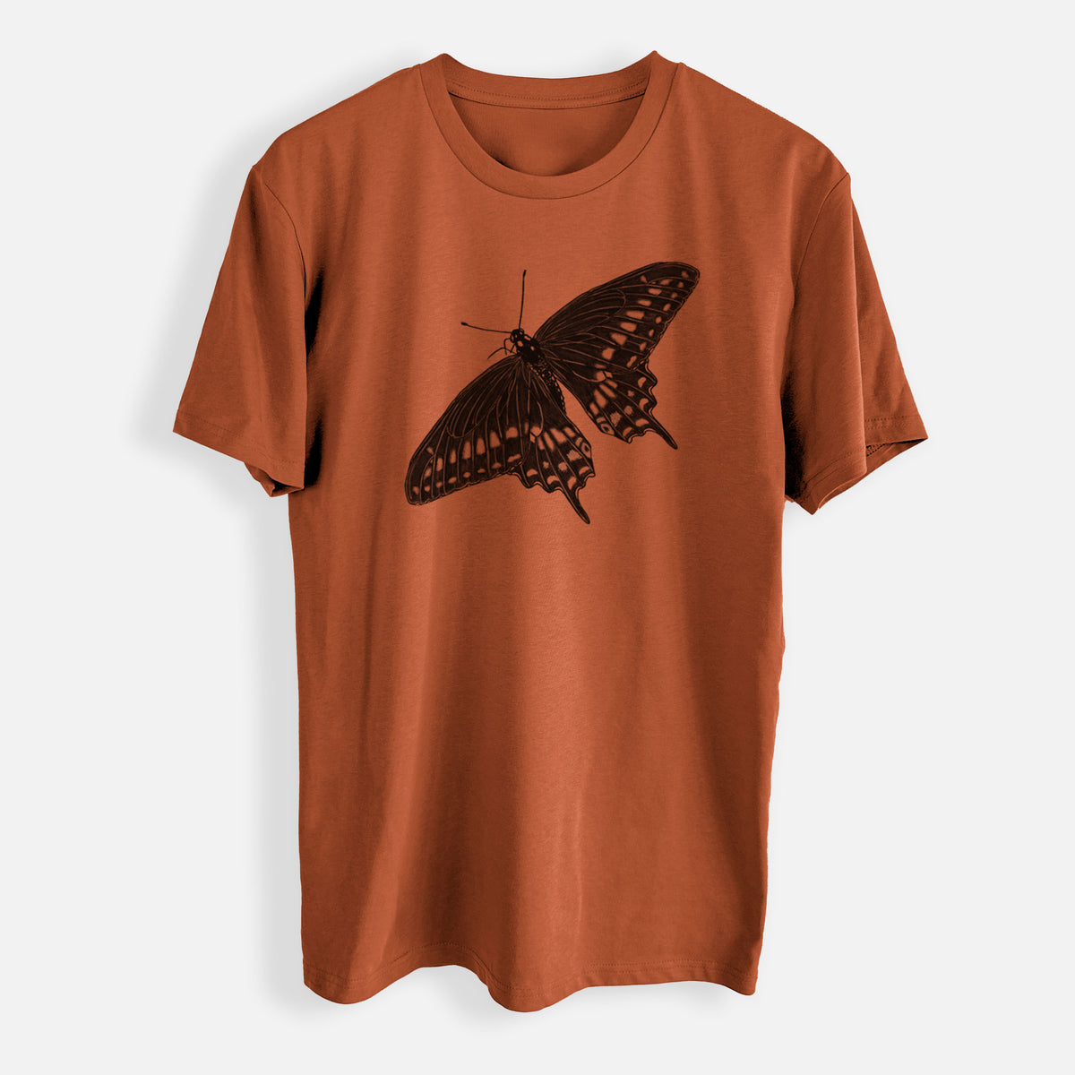 Black Swallowtail Butterfly - Papilio polyxenes - Mens Everyday Staple Tee