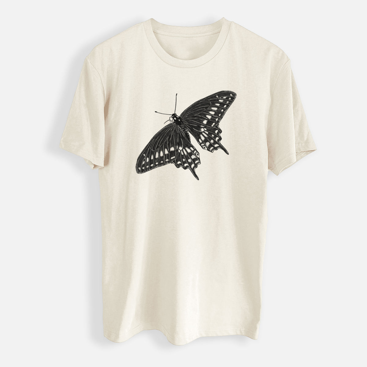 Black Swallowtail Butterfly - Papilio polyxenes - Mens Everyday Staple Tee