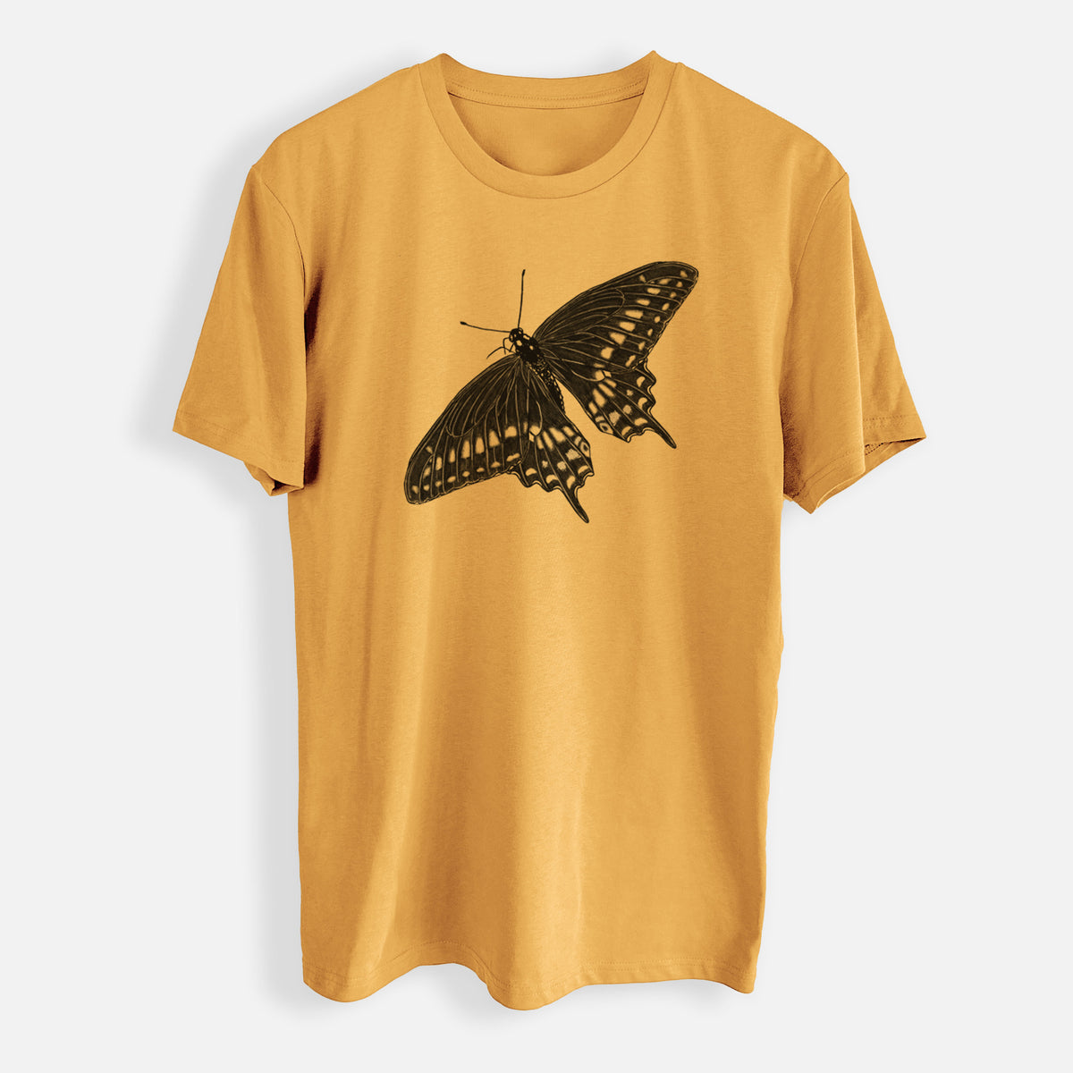 Black Swallowtail Butterfly - Papilio polyxenes - Mens Everyday Staple Tee