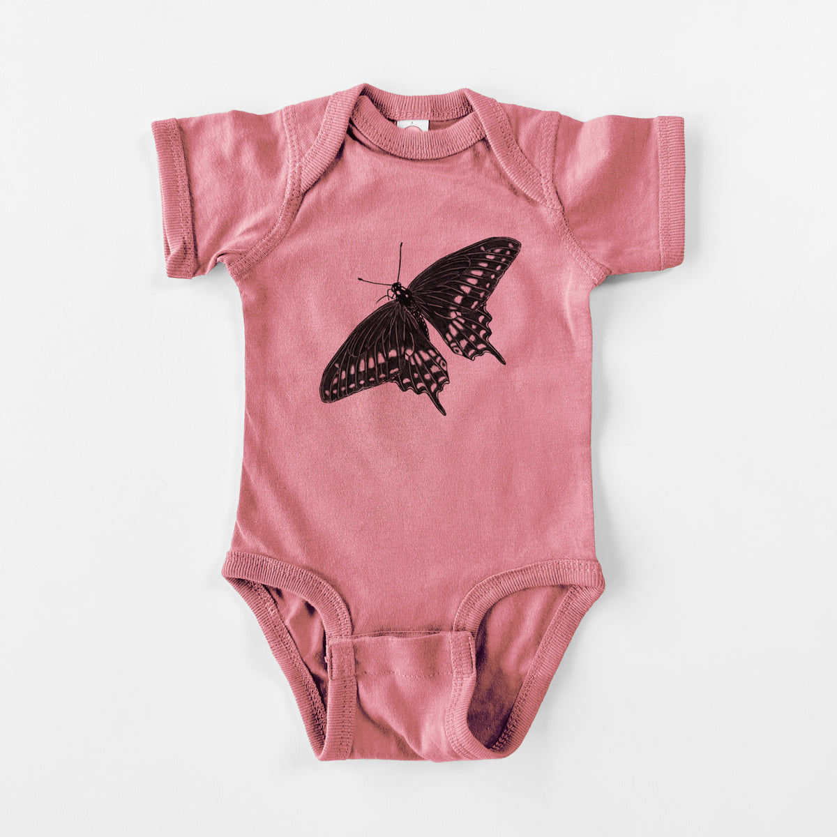 Black Swallowtail Butterfly - Papilio polyxenes - Baby Fine Jersey Bodysuit