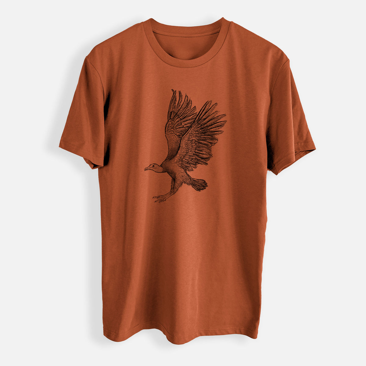 Black Vulture - Coragyps atratus - Mens Everyday Staple Tee