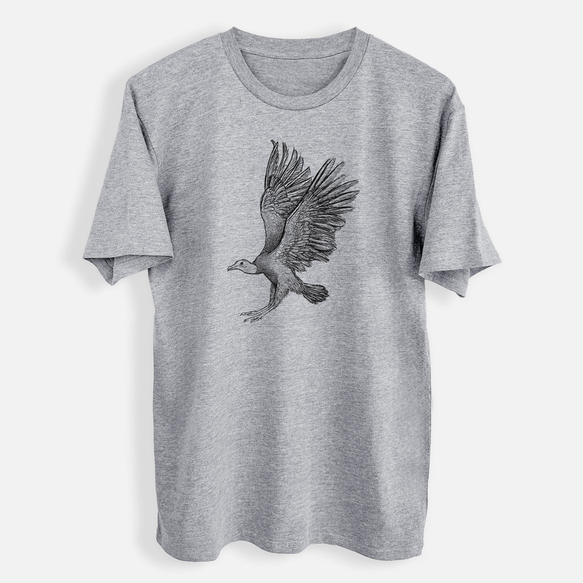 Black Vulture - Coragyps atratus - Mens Everyday Staple Tee