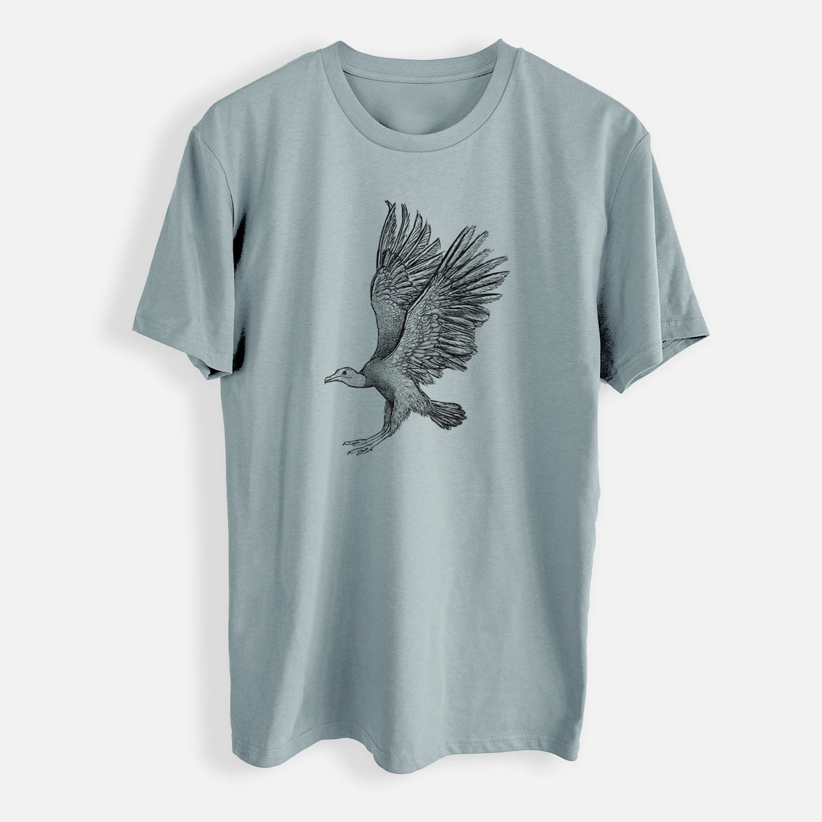 Black Vulture - Coragyps atratus - Mens Everyday Staple Tee