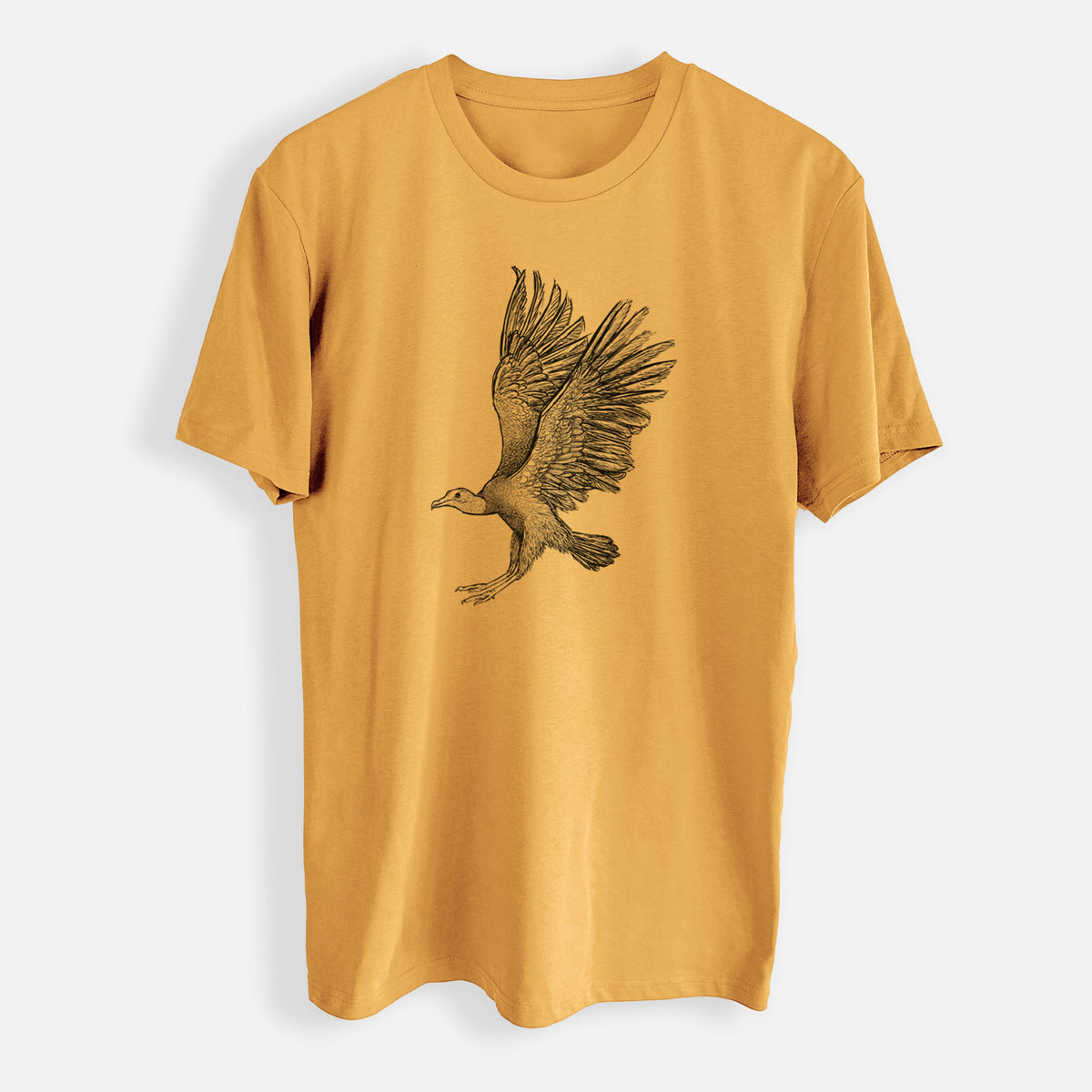 Black Vulture - Coragyps atratus - Mens Everyday Staple Tee