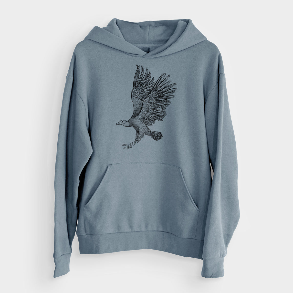 Black Vulture - Coragyps atratus  - Bodega Midweight Hoodie