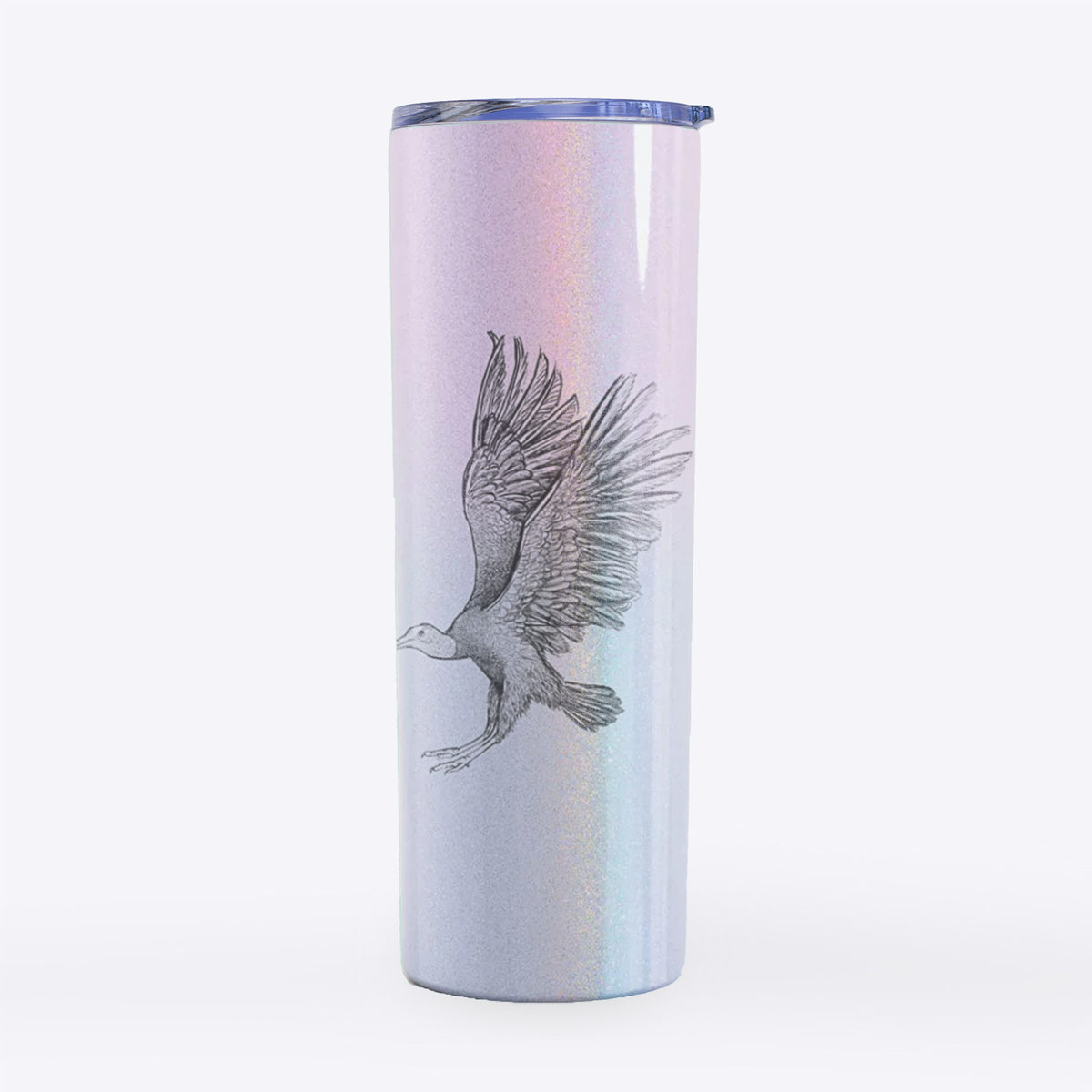 Black Vulture - Coragyps atratus - 20oz Skinny Tumbler