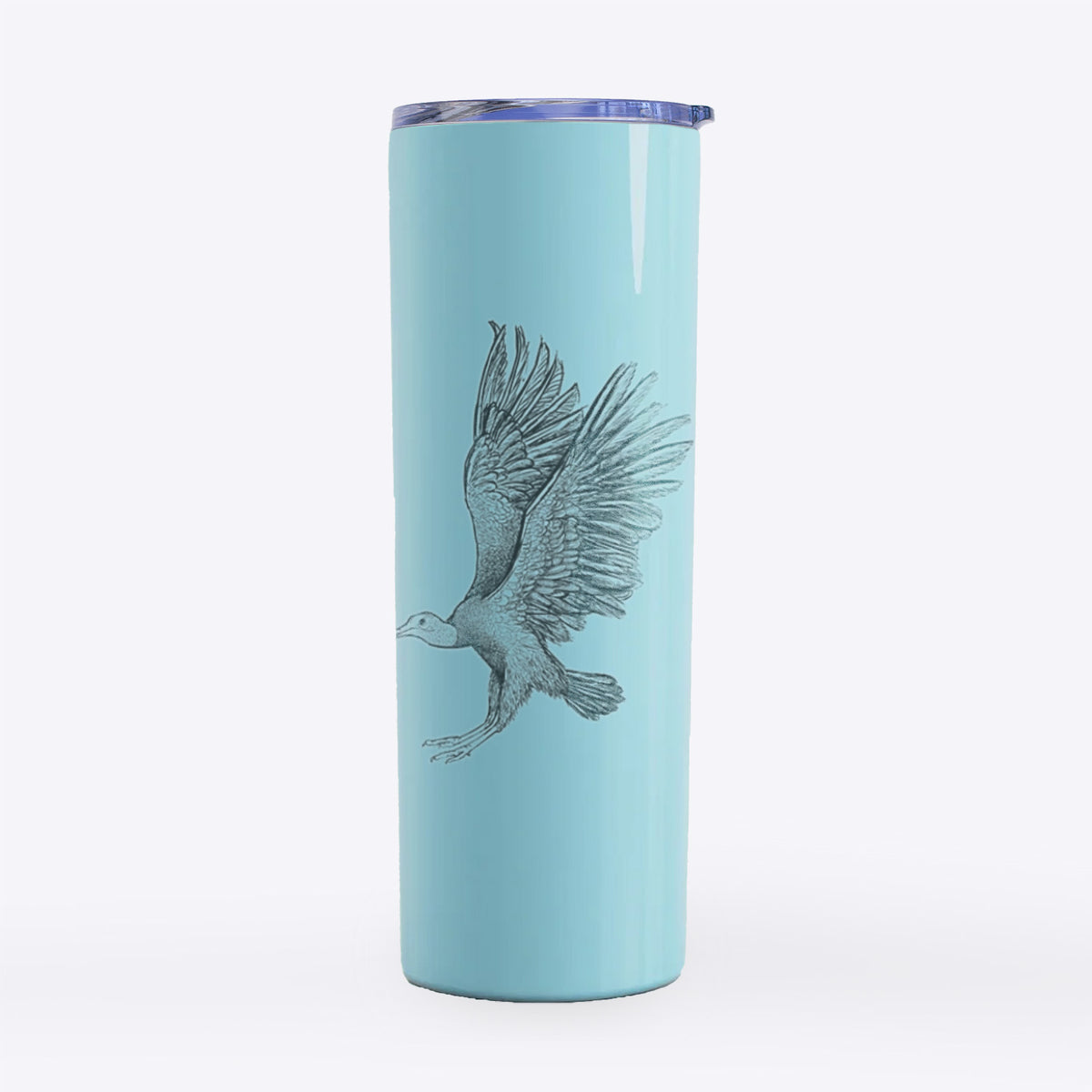 Black Vulture - Coragyps atratus - 20oz Skinny Tumbler