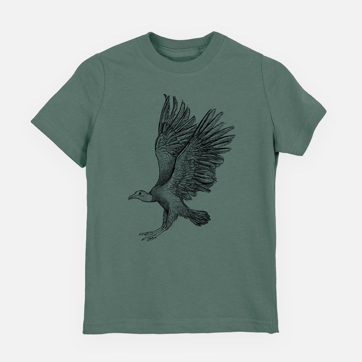 Black Vulture - Coragyps atratus - Youth Shirt