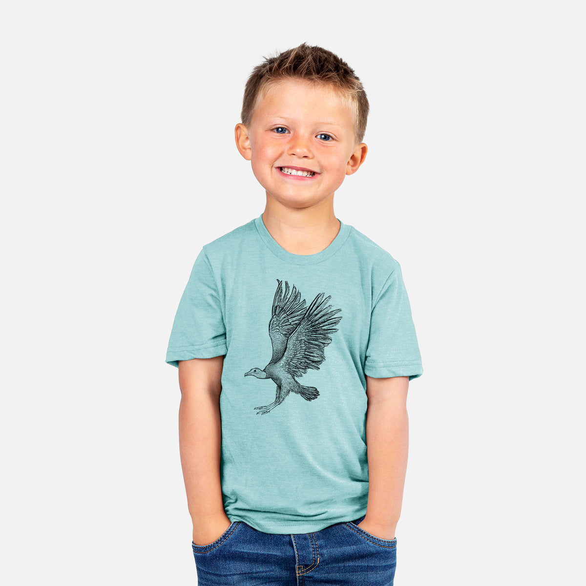 Black Vulture - Coragyps atratus - Youth Shirt