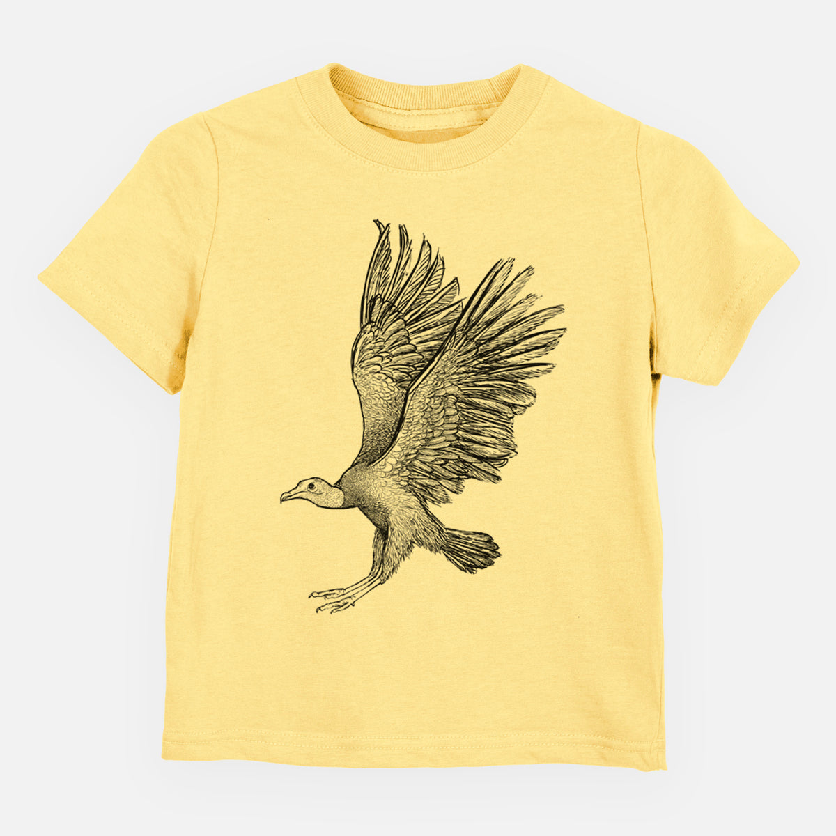 Black Vulture - Coragyps atratus - Toddler/Youth Shirt