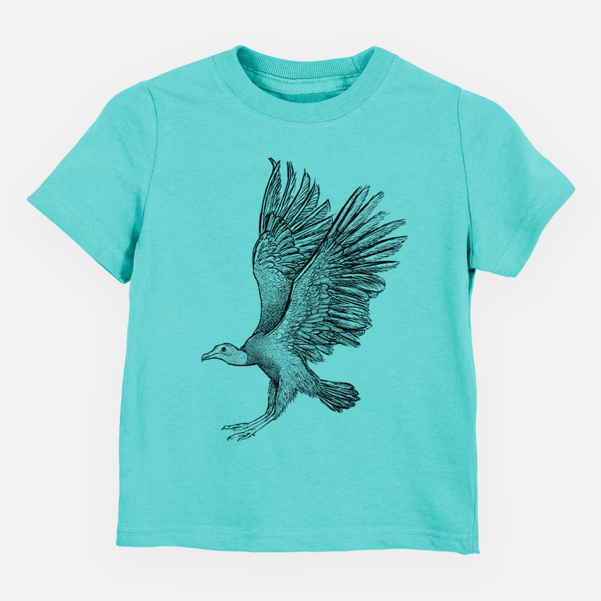 Black Vulture - Coragyps atratus - Toddler/Youth Shirt