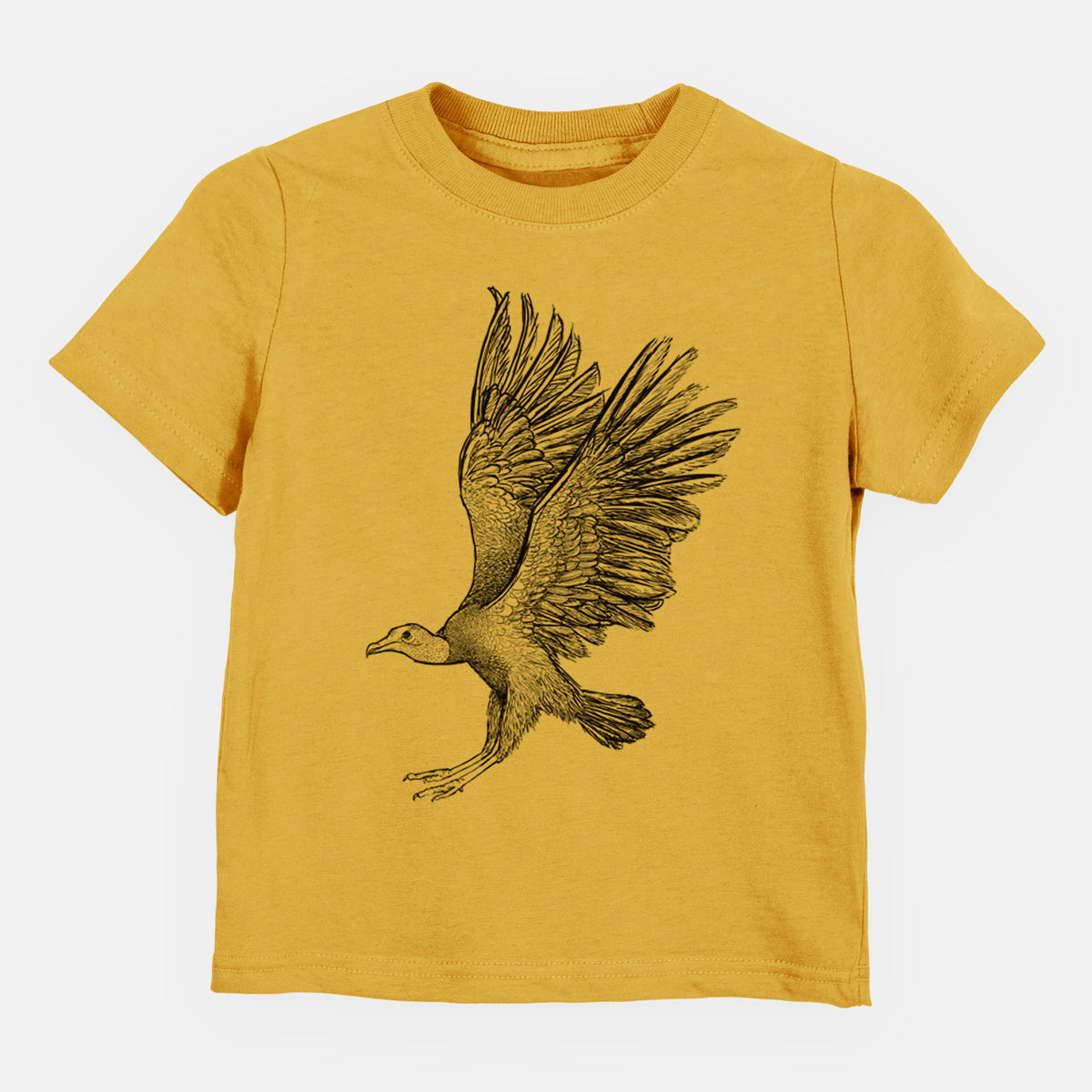 Black Vulture - Coragyps atratus - Toddler/Youth Shirt