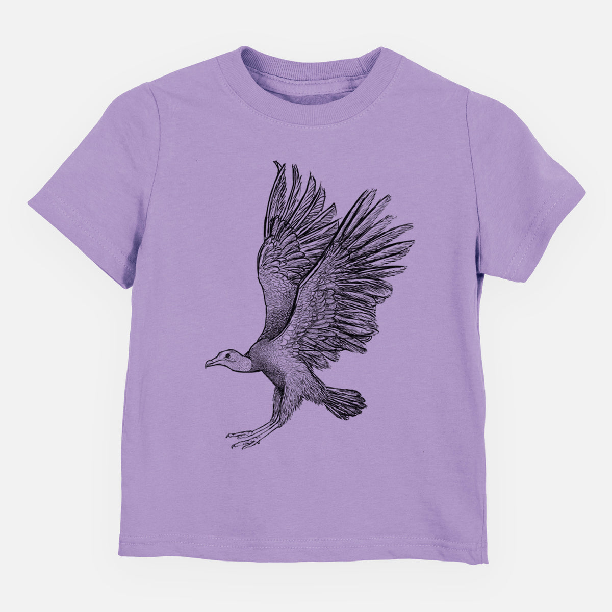 Black Vulture - Coragyps atratus - Toddler/Youth Shirt