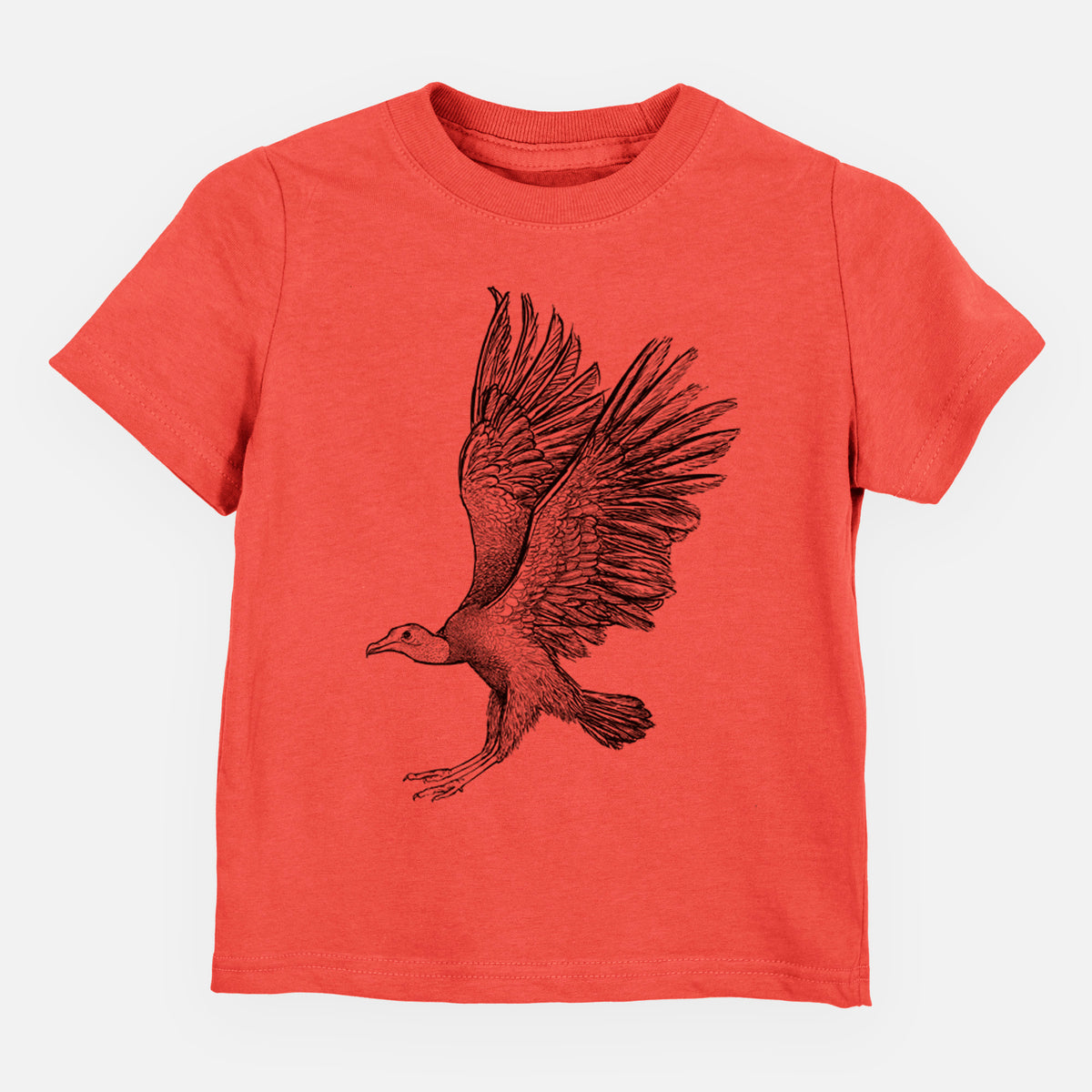 Black Vulture - Coragyps atratus - Toddler/Youth Shirt