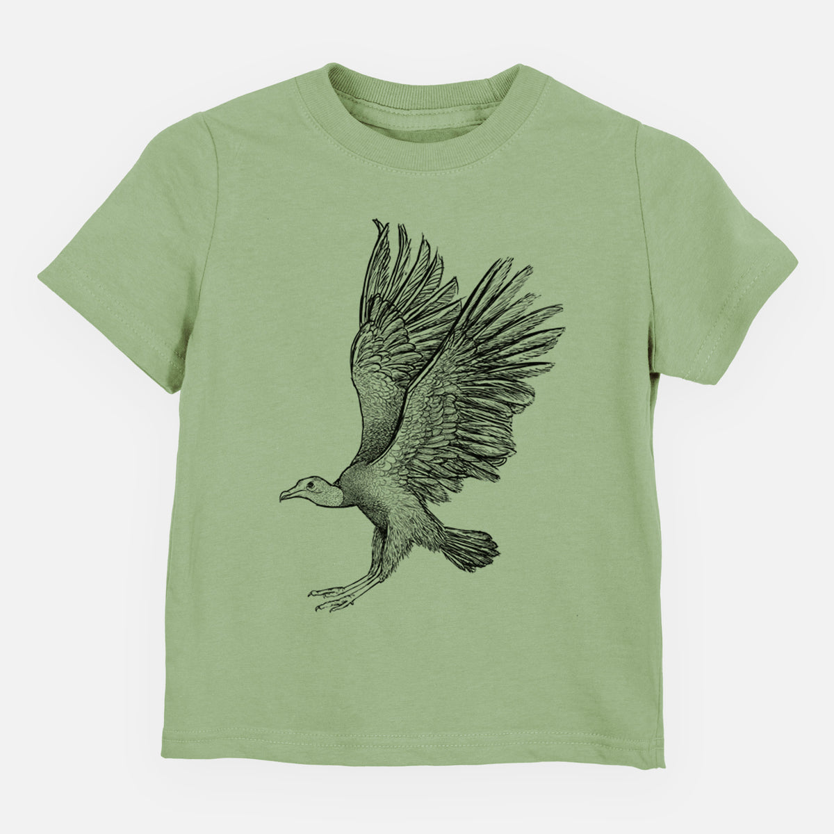 Black Vulture - Coragyps atratus - Toddler/Youth Shirt