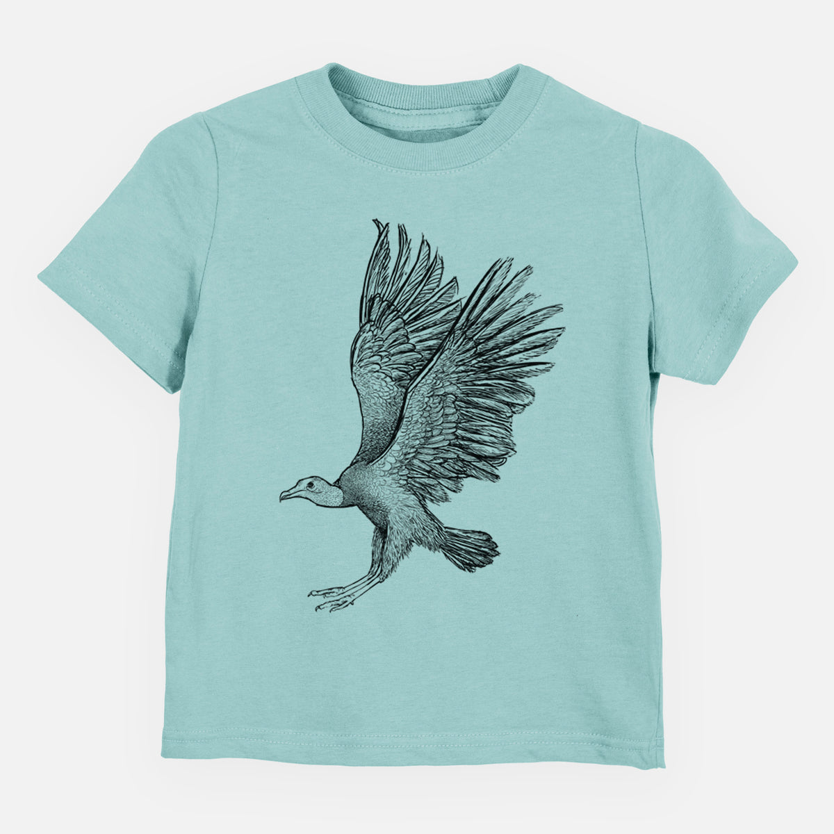 Black Vulture - Coragyps atratus - Toddler/Youth Shirt
