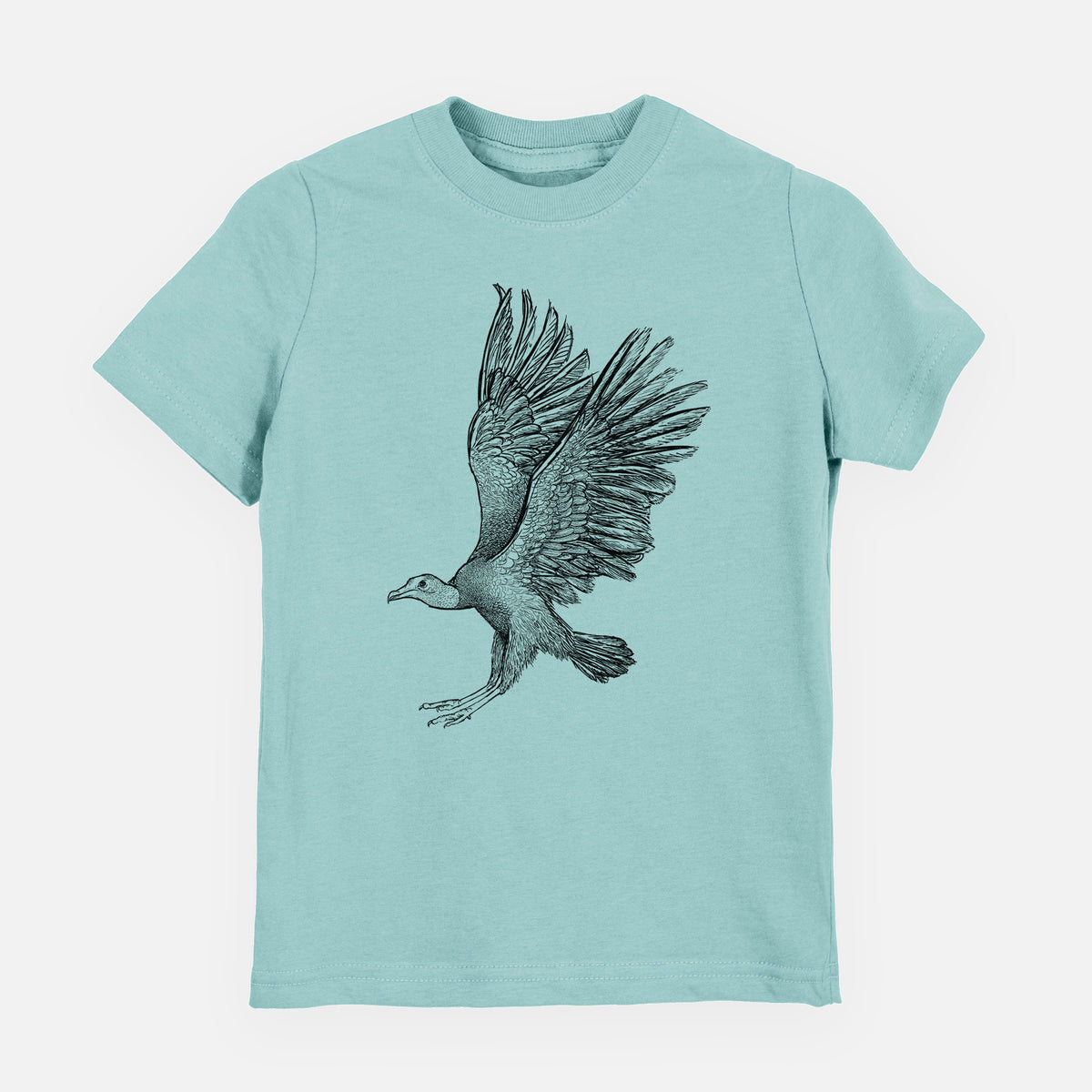 Black Vulture - Coragyps atratus - Youth Shirt