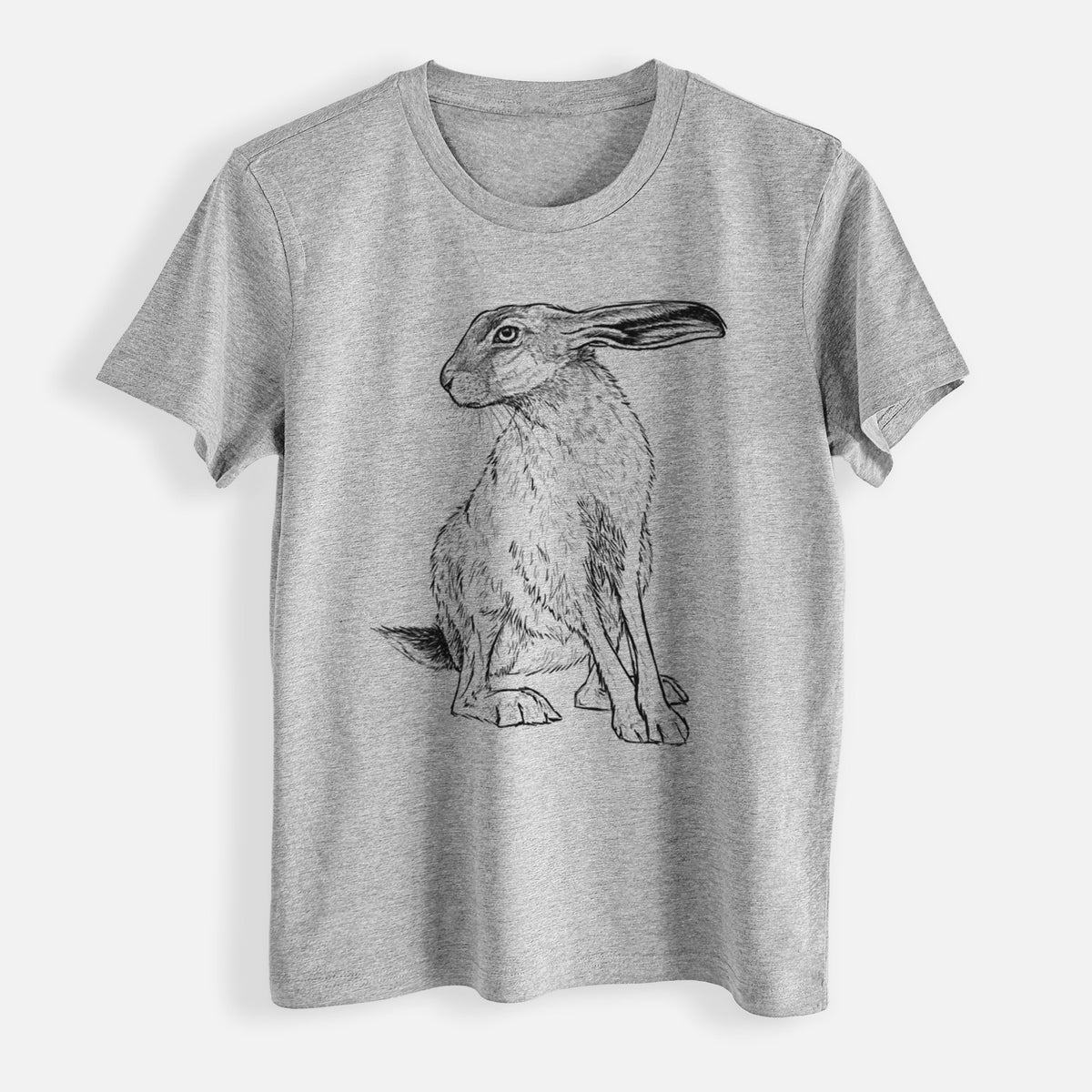 Black-tailed Jackrabbit - Lepus californicus - Womens Everyday Maple Tee